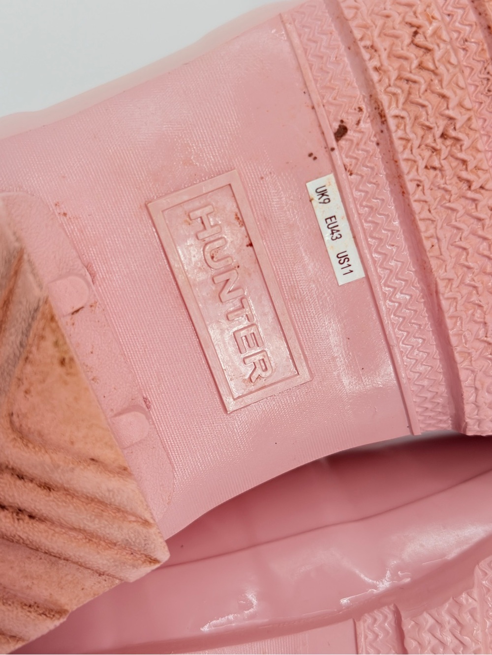 Hunter Original Short Gloss Pink Rain Boots Women’s Size 11 - Picture 7 of 7